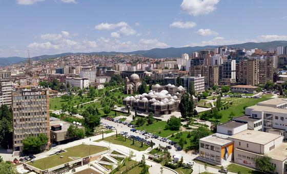 Приштина, столица Косово. 